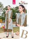 Hello Jacket By Smylee Designer Rayon Kurti With Jacket Exporters In India

